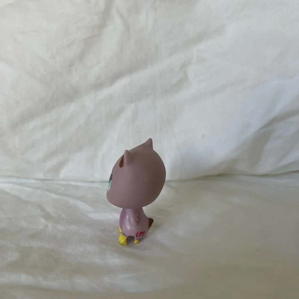 Littlest Pet Shop Purple Owl #1373 Spring Pets